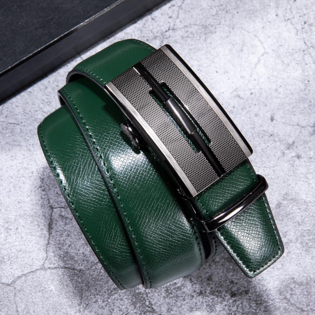Hi-Tie Vintage Silver Automati - Men'S Formal Wear Belt review and price