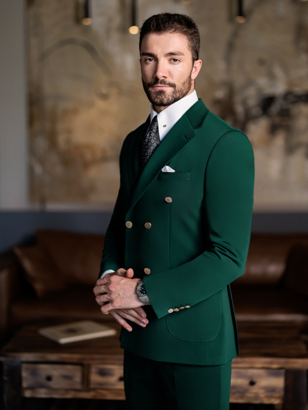 Green Formal Man Slim Fit Suit - Men Formal Wear Jacket review and price