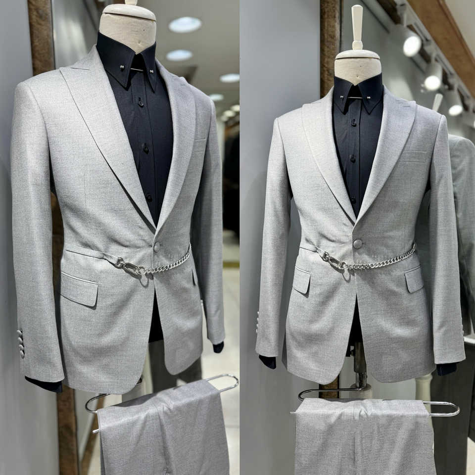 Casual Men Suits 3 Pieces Jack - Men'S Formal Wear Belt review and price