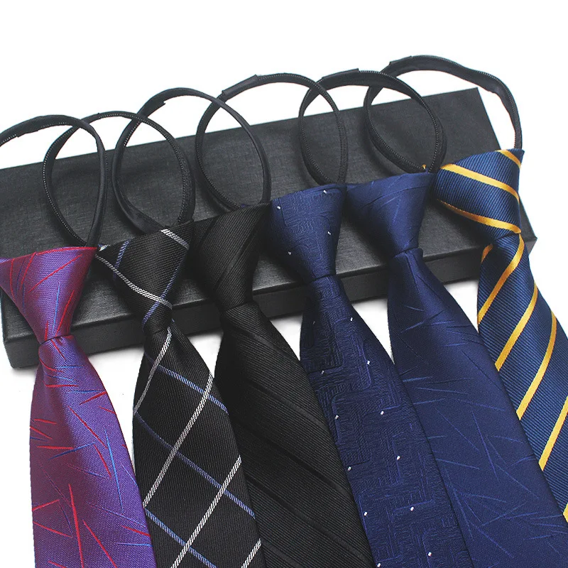Men's Tie 8CM Zipper Ties 7cm  - Men'S Formal Wear Accessories review and price