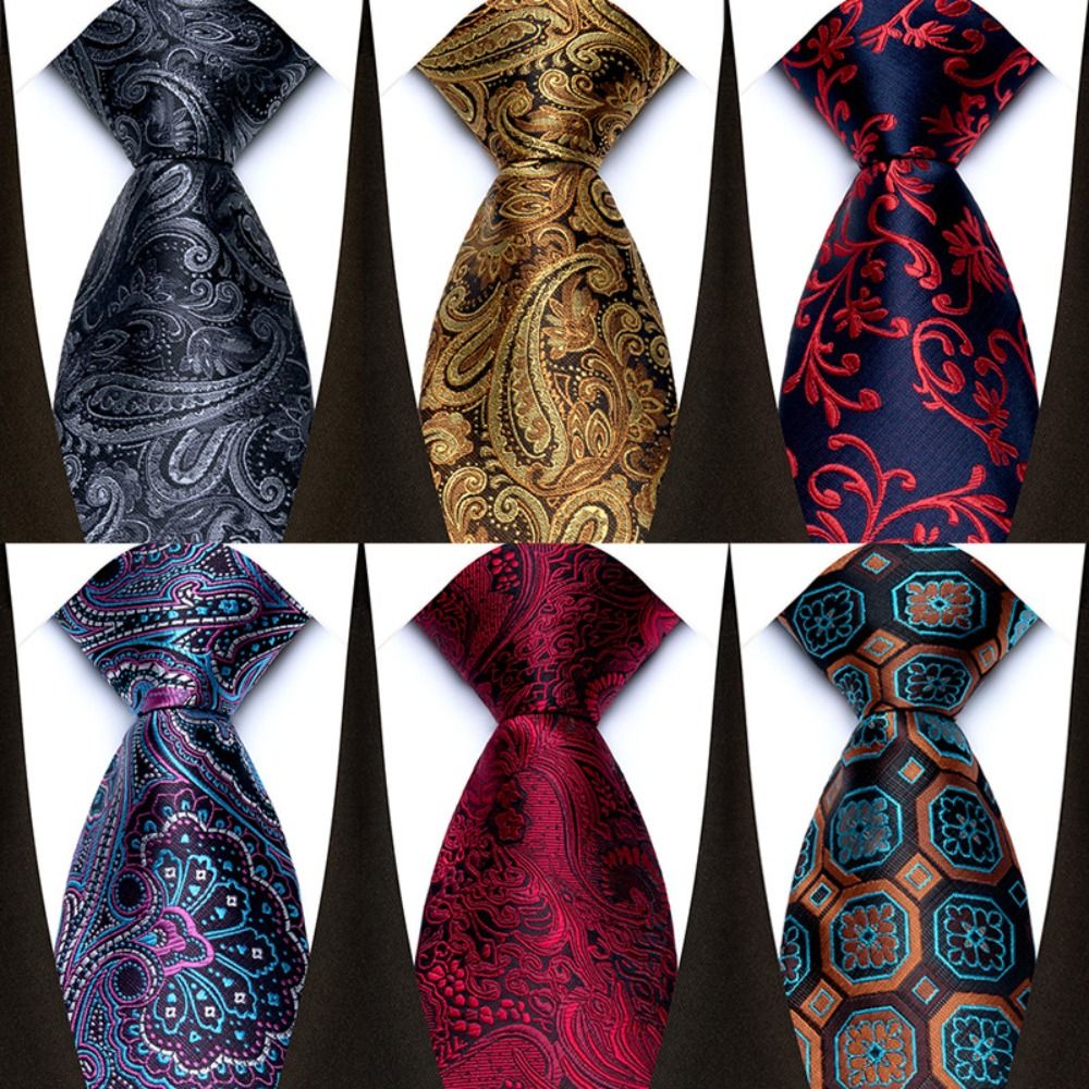 Luxury Paisley Floral Neck Tie - Men'S Formal Wear Accessories review and price