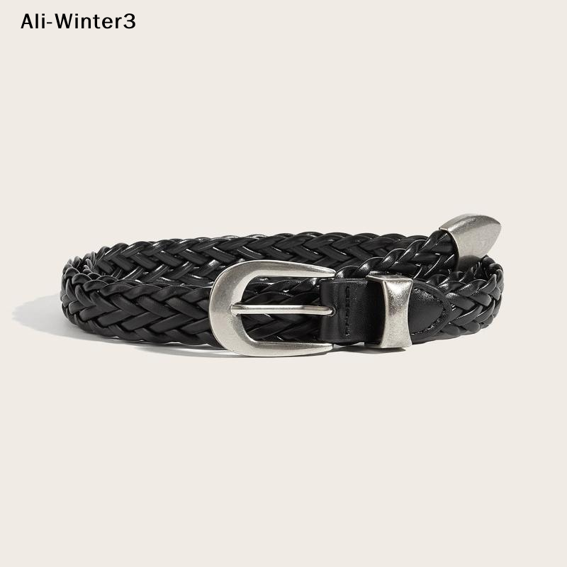 【Y】Retro Punk Woven Belt Punch - Men'S Formal Wear Belt review and price