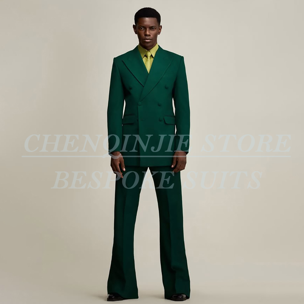 Luxury Green Men's Suits Forma - Men Formal Wear Jacket review and price