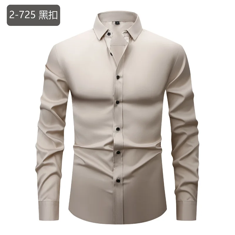 New Arrival Men's Solid White  - Men Formal Office Wear Shirts review and price