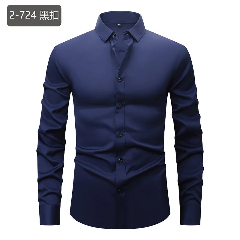 New Arrival Men's Solid White  - Men Formal Office Wear Shirts review and price